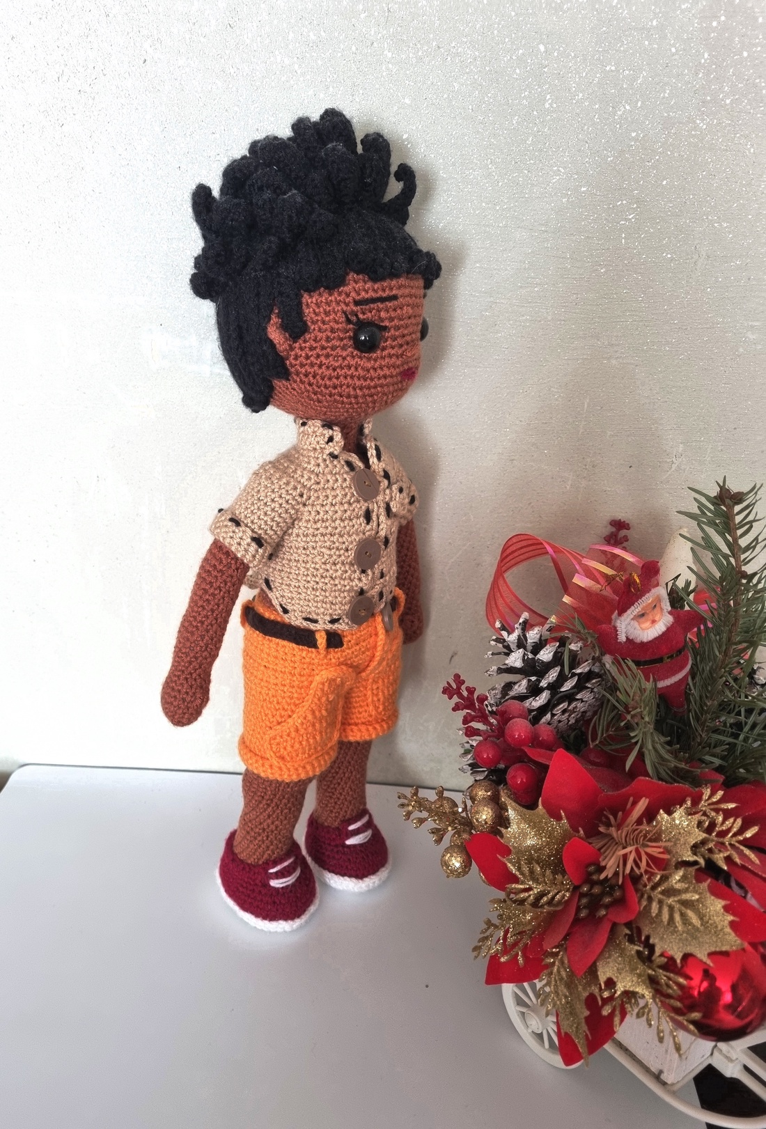 Toto doreste sa va imprieteniti  - jucării și echipamente pentru copii - plușuri - păpușă croșetată, păpușă de pluș - Artynos.ro