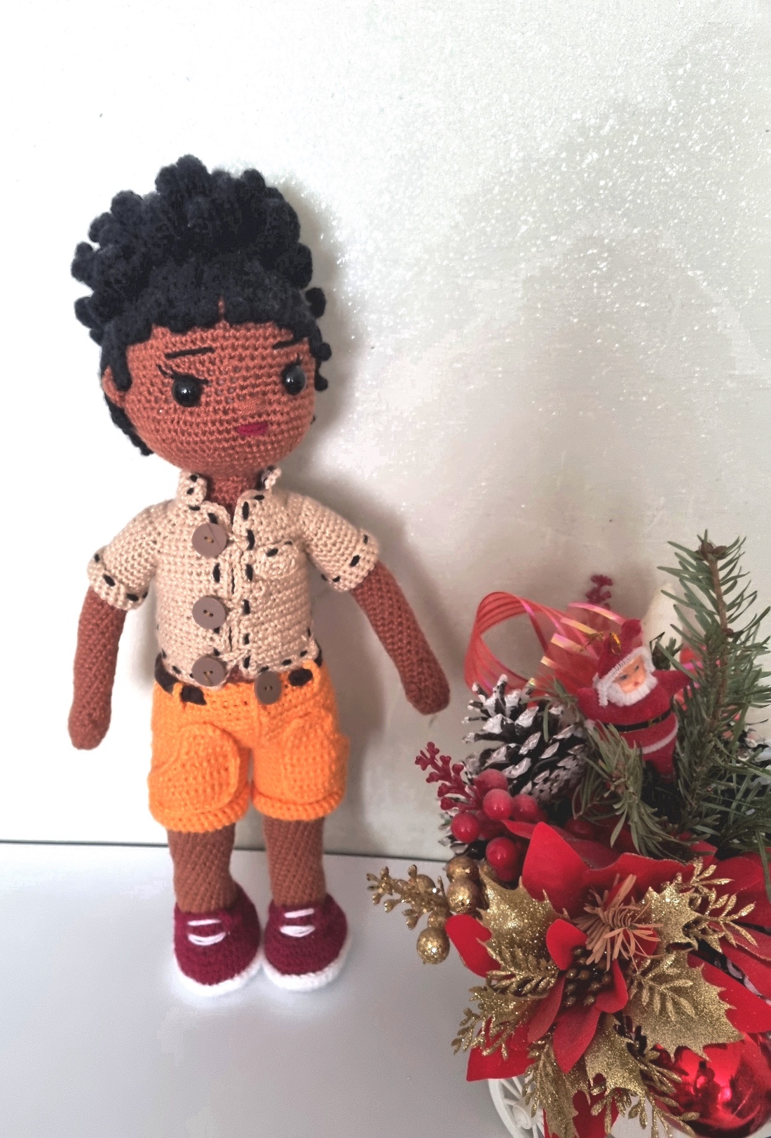 Toto doreste sa va imprieteniti  - jucării și echipamente pentru copii - plușuri - păpușă croșetată, păpușă de pluș - Artynos.ro