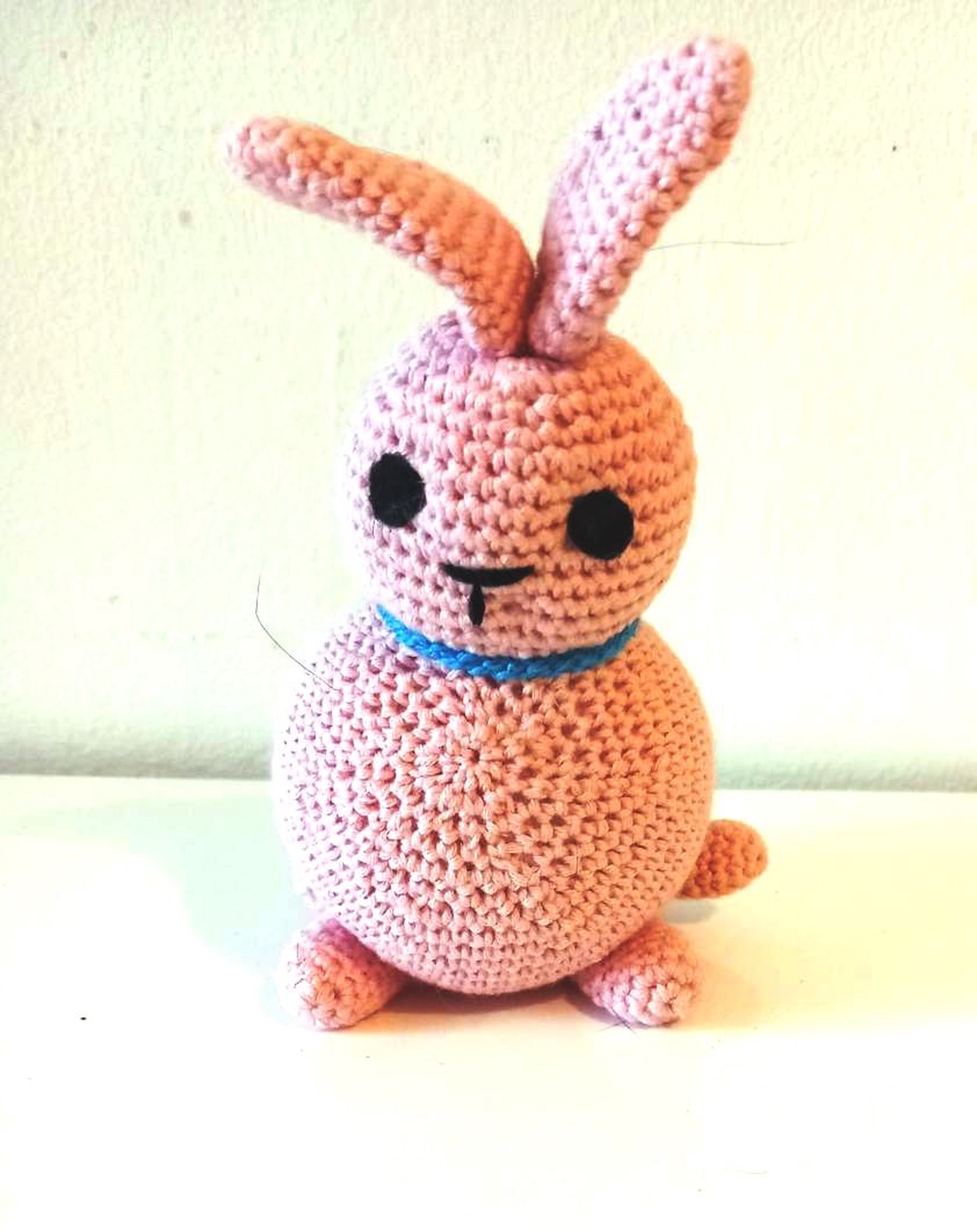 Iepurasul Roz de Paste  - jucării și echipamente pentru copii - plușuri - iepure de pluș - Artynos.ro