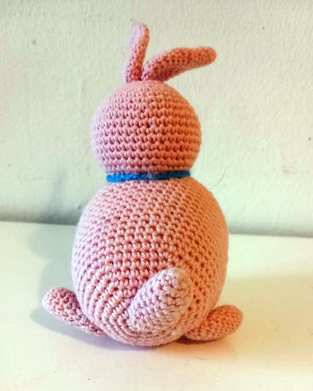 Iepurasul Roz de Paste  - jucării și echipamente pentru copii - plușuri - iepure de pluș - Artynos.ro