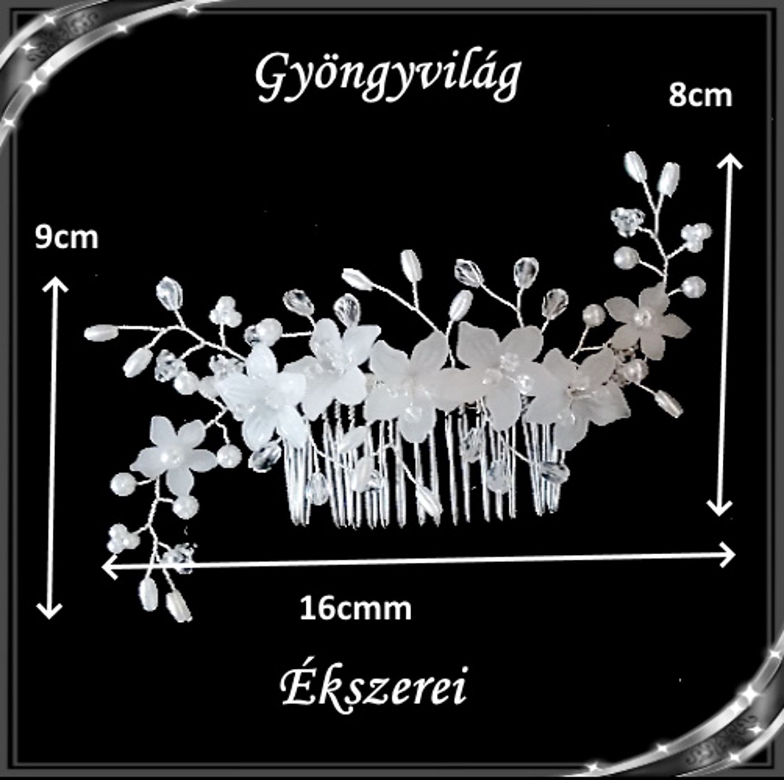 Bijuterii, ornamente de păr, catarame de păr: nuntă, mireasă, ornamente de păr casual S-H-WH10e - - Artynos.ro Bijuterii, ornamente de păr, catarame de păr: nuntă, mireasă, ornamente de păr casual S-H-WH10e - - Artynos.ro