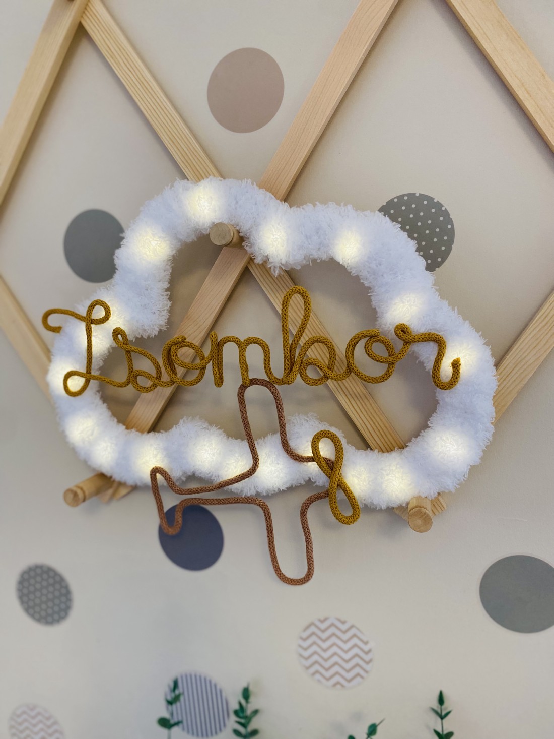 Decorațiune de perete iluminată personalizată, lumină de noapte cu lumină zburătoare -  - Artynos.ro