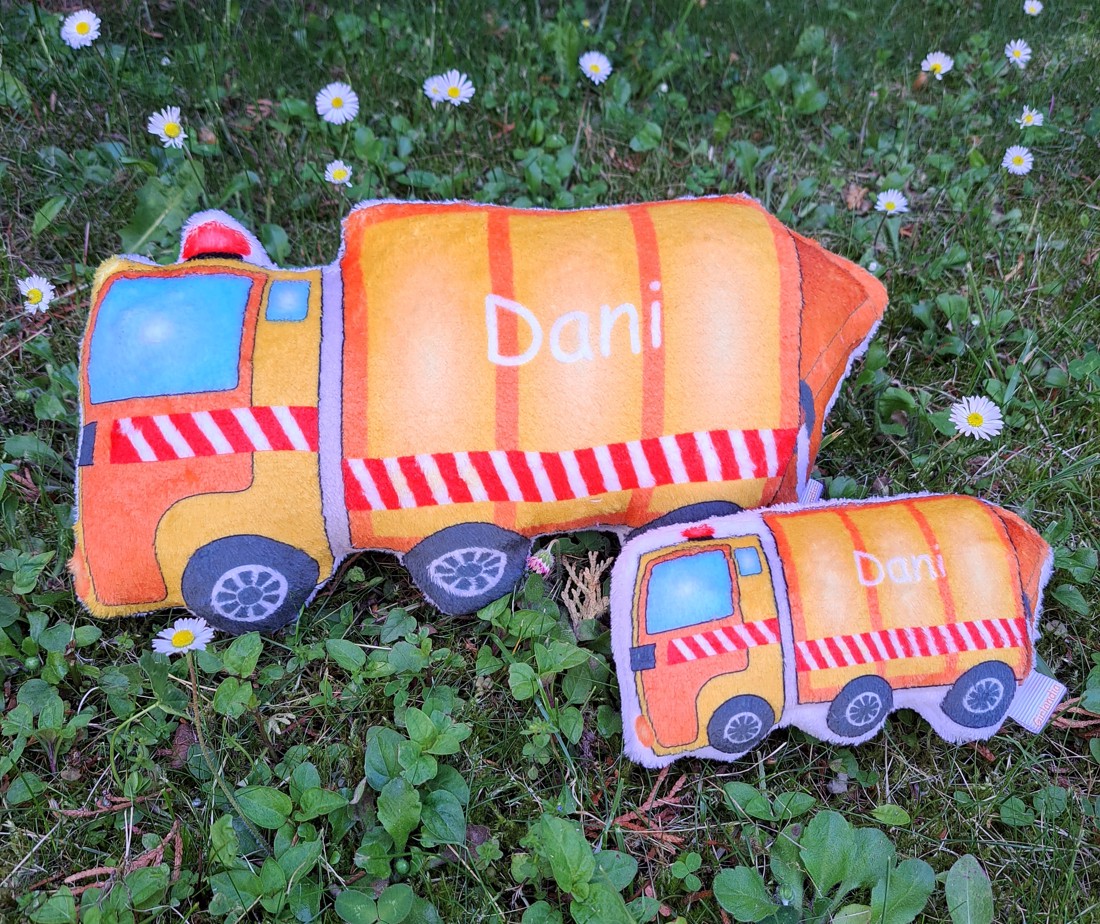 Pernă personalizată în formă de camion de gunoi (pernă pentru vehicul) - - Artynos.ro Pernă personalizată în formă de camion de gunoi (pernă pentru vehicul) - - Artynos.ro