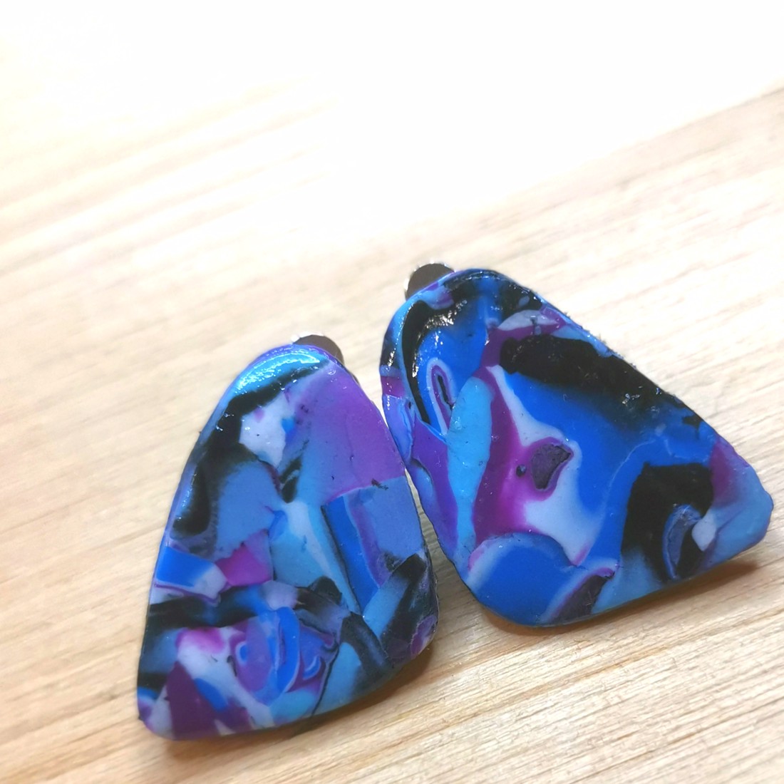 Cercei Clips Polymer Clay Lightweight frumoase femei decorare de zi cu zi - - Artynos.ro Cercei Clips Polymer Clay Lightweight frumoase femei decorare de zi cu zi - - Artynos.ro