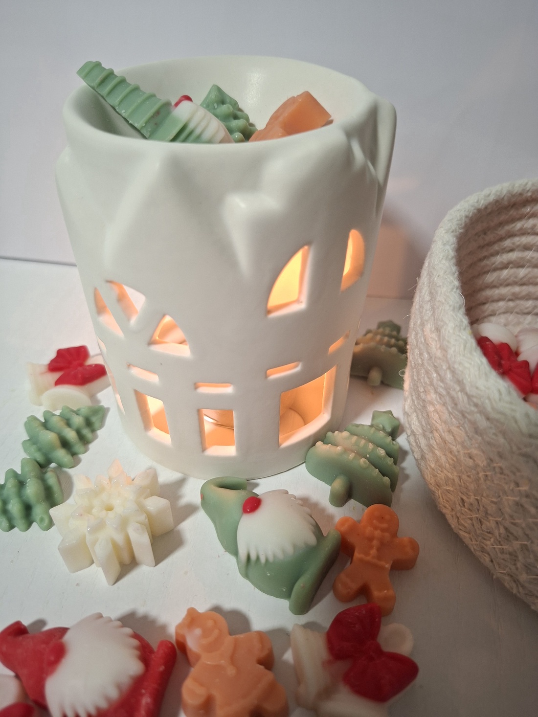 Wax melts - crăciun - decorațiuni de crăciun de casă - lumânări parfumate de crăciun - Artynos.ro