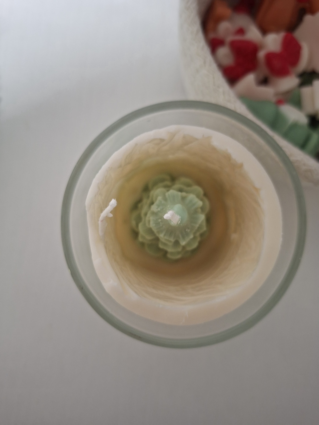 Lumanare cilindrica - crăciun - decorațiuni de crăciun de casă - lumânări parfumate de crăciun - Artynos.ro