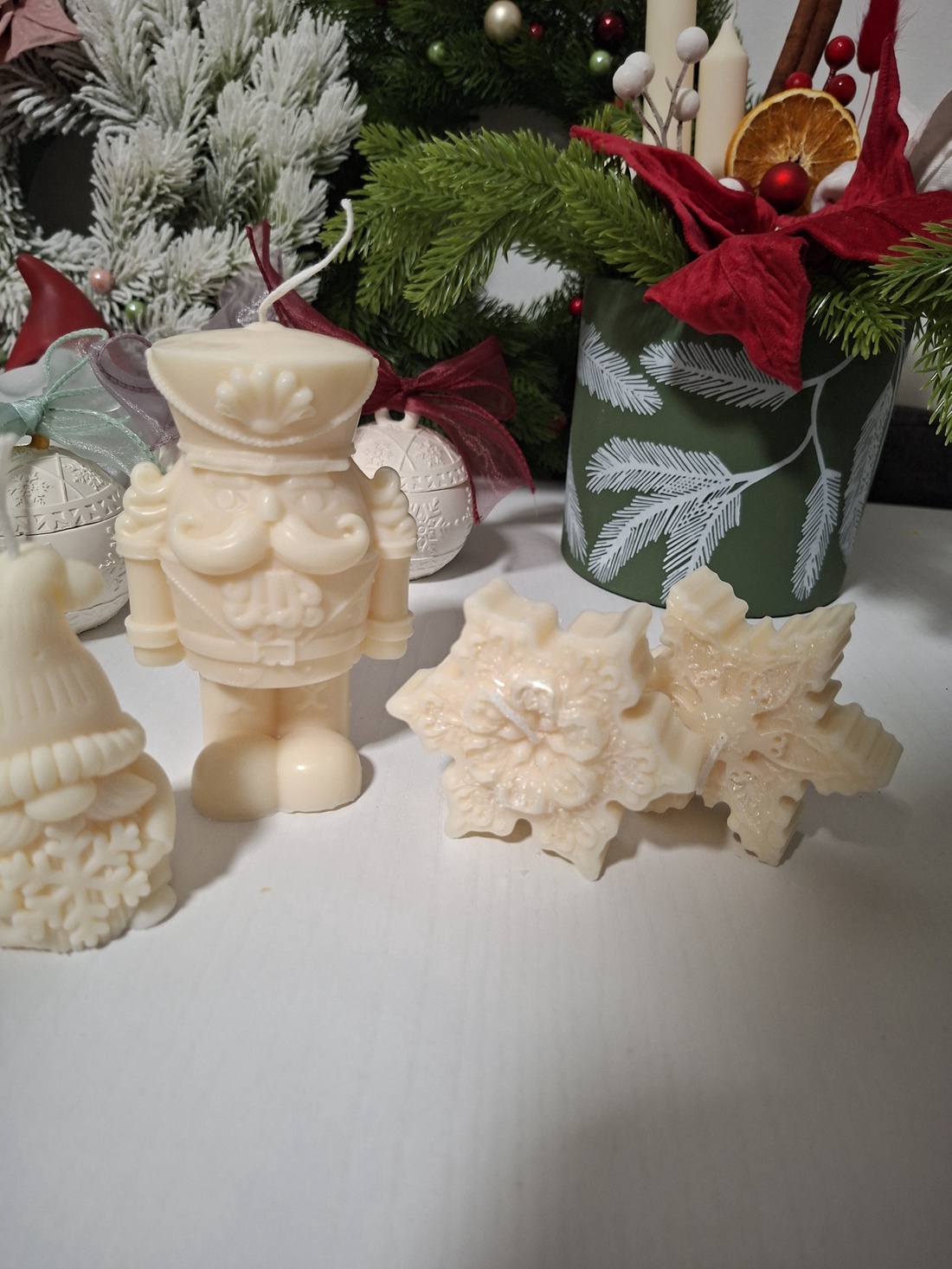 Lumanari de Craciun - crăciun - decorațiuni de crăciun de casă - lumânări parfumate de crăciun - Artynos.ro