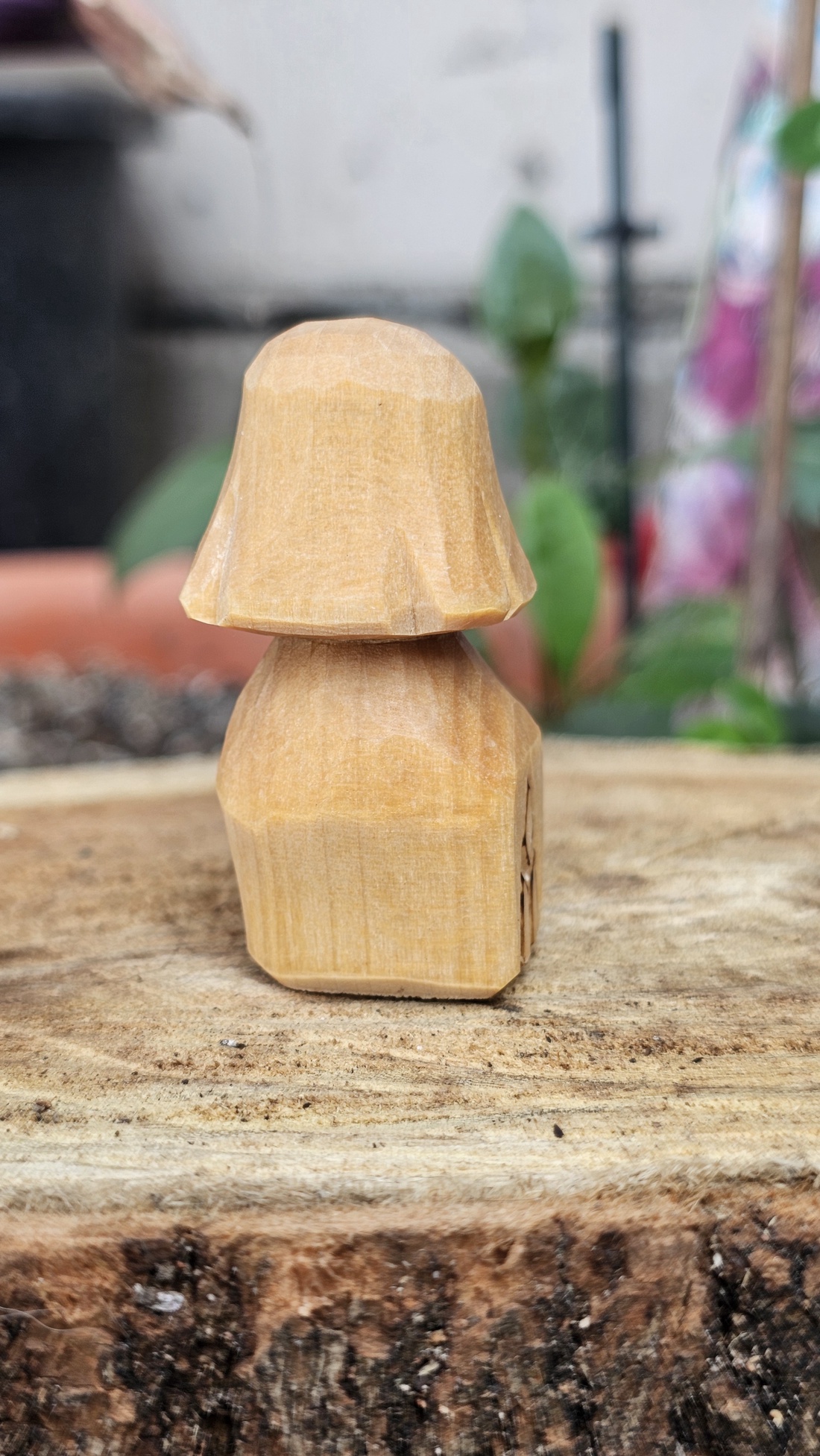 'Shroomhouse - arte vizuale și accesorii  - sculptură - statuie lemn - Artynos.ro