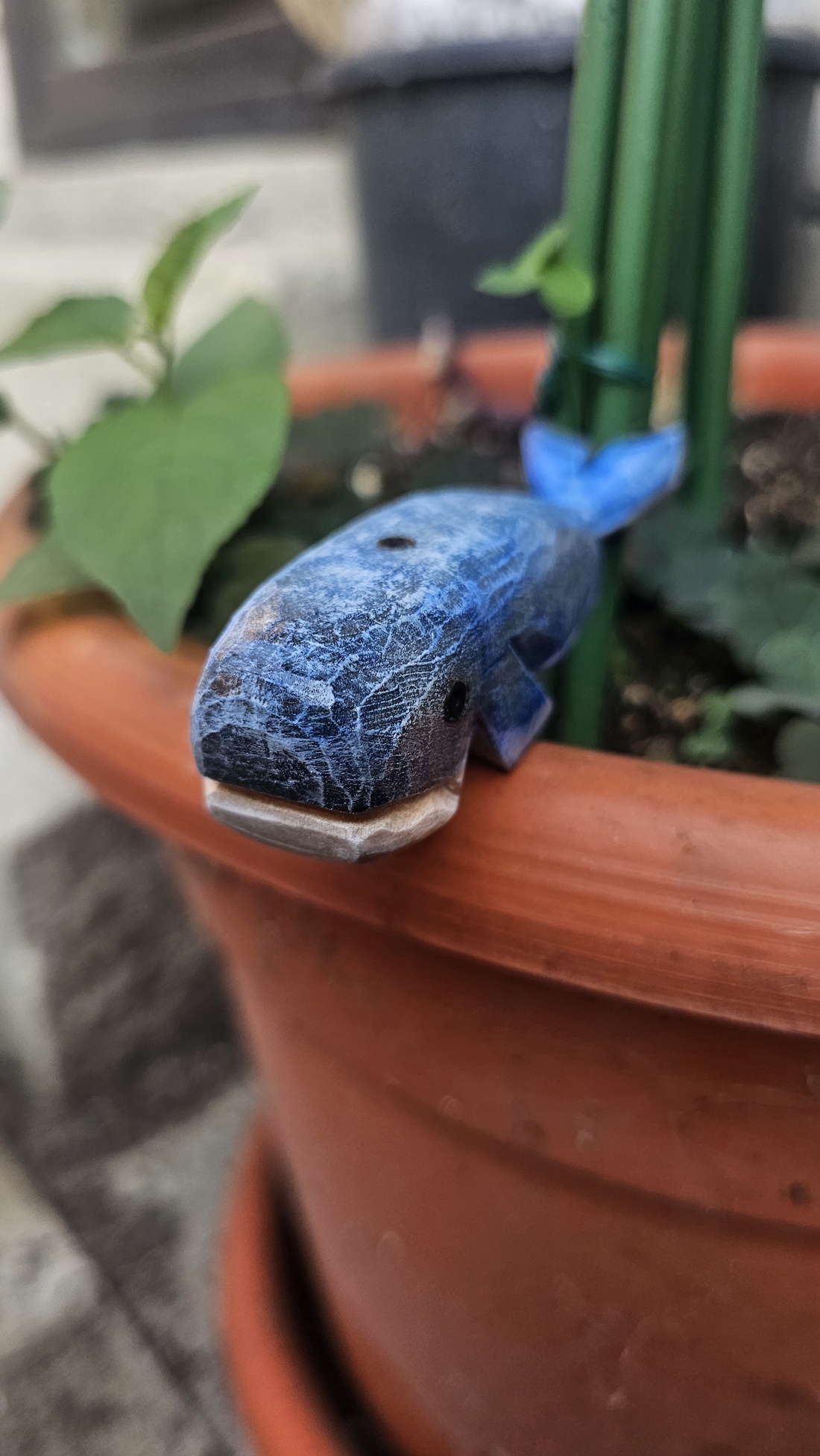 Whale � - arte vizuale și accesorii  - sculptură - statuie lemn - Artynos.ro