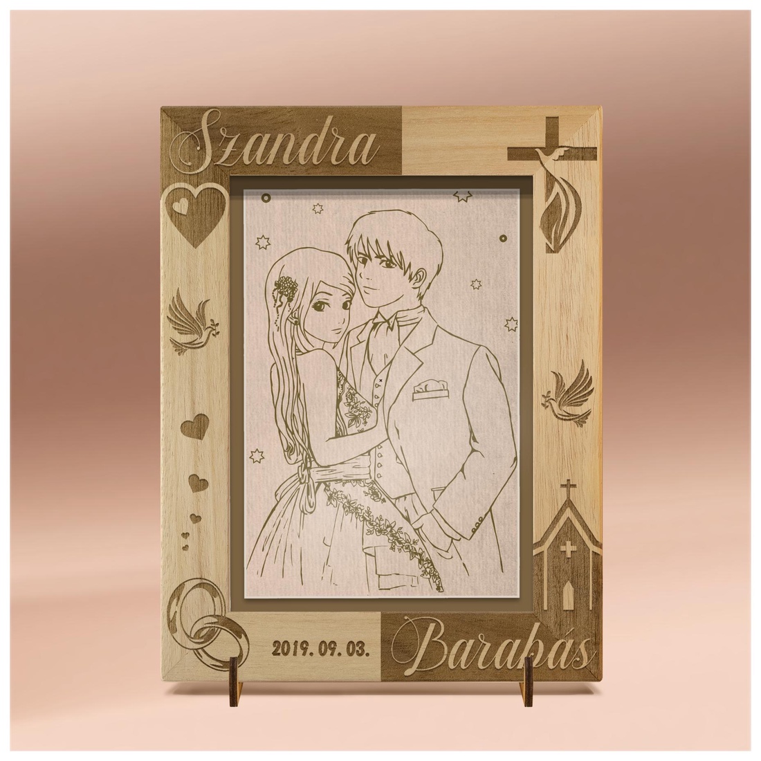 Ramă foto gravată personalizat, disponibilă pentru nuntă sau logodnă. - accesorii nuntă - amintiri și cadouri de nuntă - cadou nuntă - ramă foto cu pușculiță de bani - Artynos.ro Ramă foto gravată personalizat, disponibilă pentru nuntă sau logodnă. - accesorii nuntă - amintiri și cadouri de nuntă - cadou nuntă - ramă foto cu pușculiță de bani - Artynos.ro