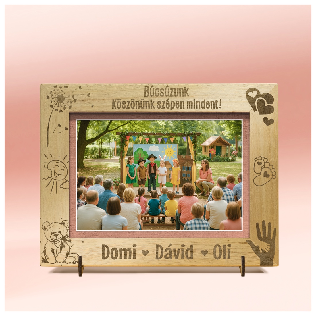 Ramă foto gravată personalizat, pentru absolvirea grădiniței, pentru educatoarele de grădiniță. Un cadou minunat. - casă & stil de viață - accesorii pentru decorat casa - picturi murale - rame pentru fotografii - Artynos.ro Ramă foto gravată personalizat, pentru absolvirea grădiniței, pentru educatoarele de grădiniță. Un cadou minunat. - casă & stil de viață - accesorii pentru decorat casa - picturi murale - rame pentru fotografii - Artynos.ro