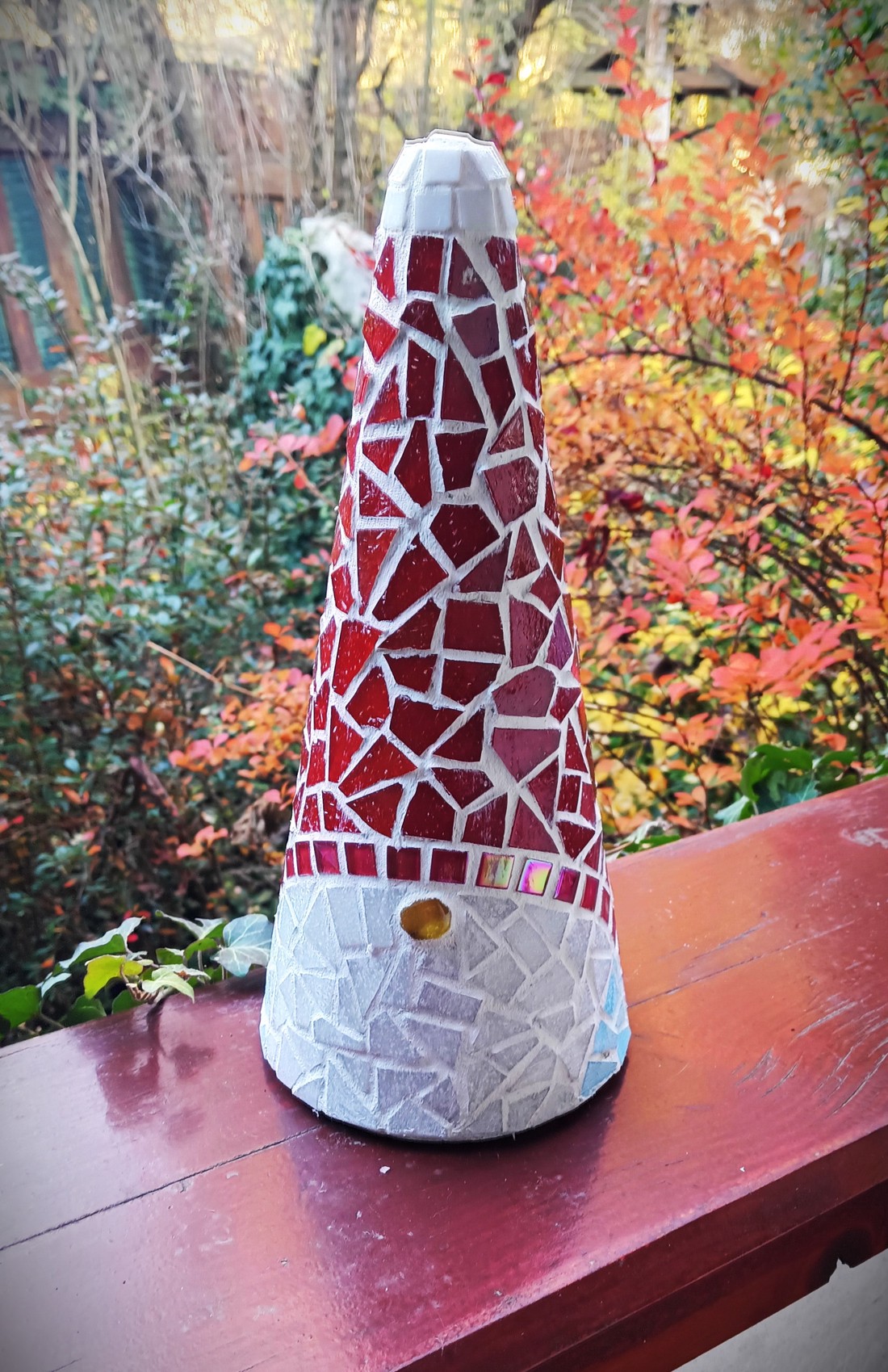 Mozaic Moș Crăciun decor - decorațiuni de Crăciun realizate manual pentru interior și exterior - crăciun - cadouri de moș crăciun - cadouri de moș crăciun - Artynos.ro