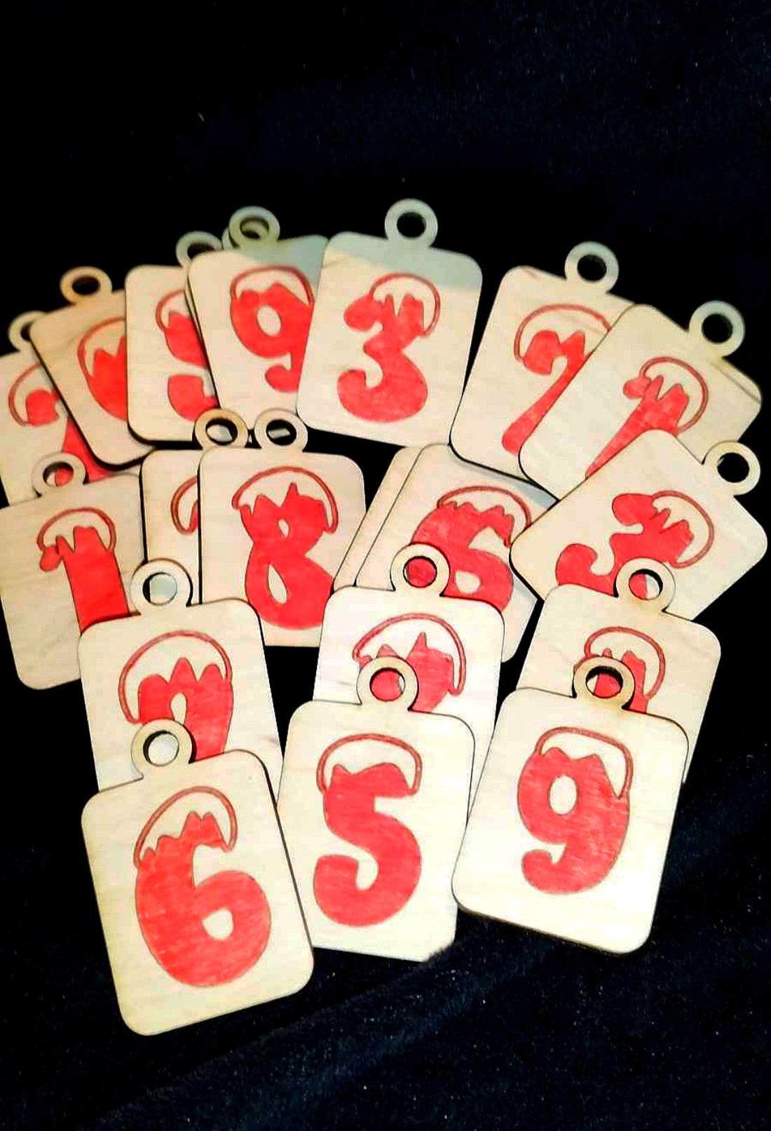 Vintage Crăciun Countdown din lemn - - Artynos.ro Vintage Crăciun Countdown din lemn - - Artynos.ro
