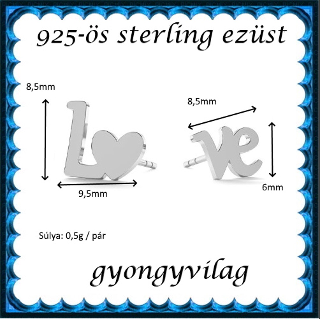Bijuterii din argint 925: cercei EF02 -  - Artynos.ro