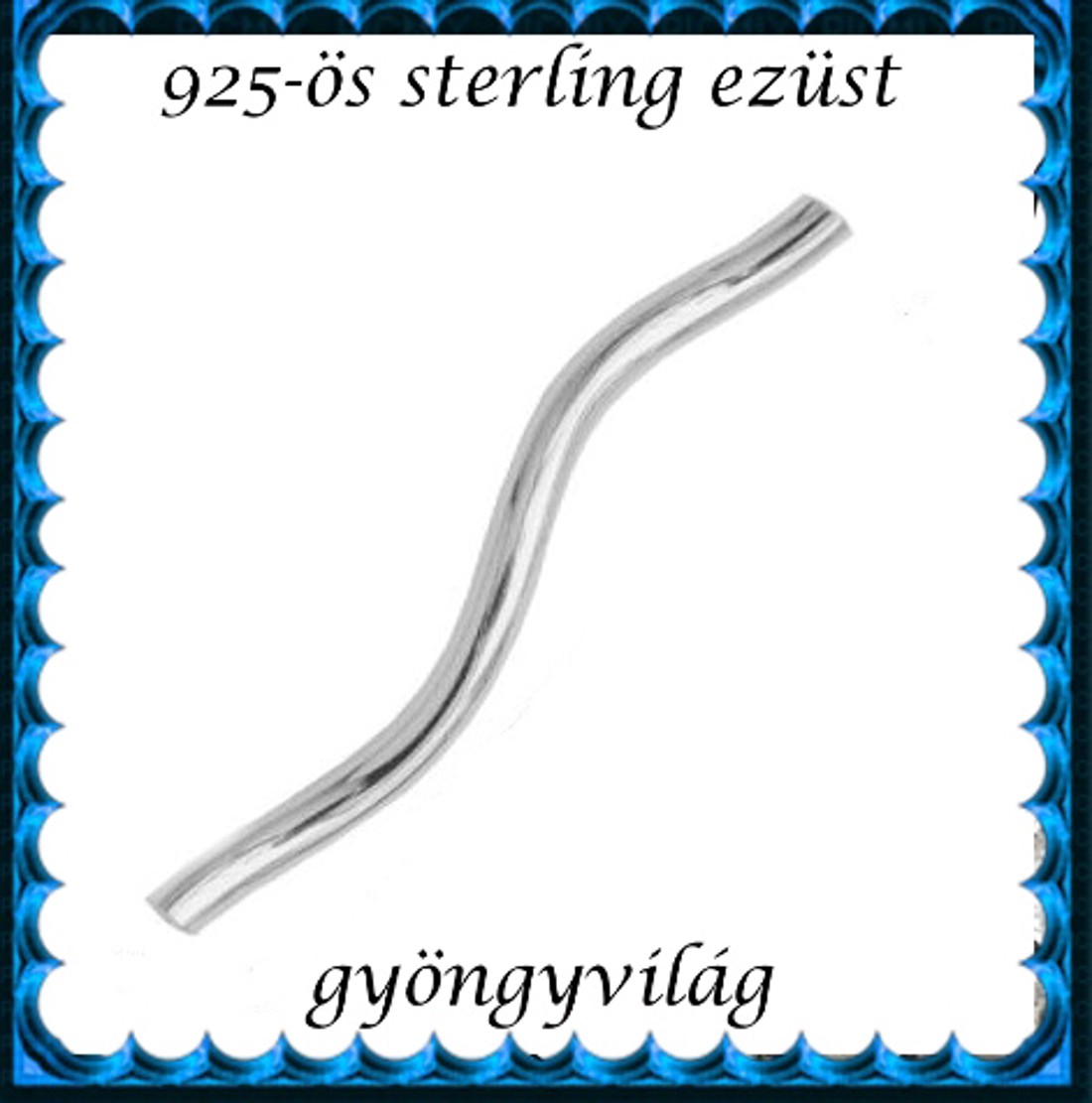 Brățară de bijuterii din argint 925: intermediară / perlă / ornament EKÖ 63 -  - Artynos.ro