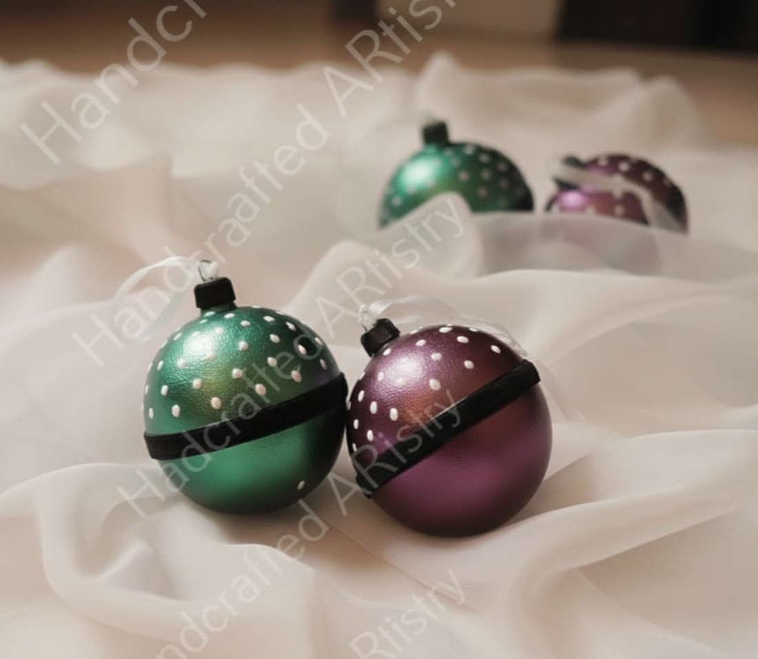 Globuri din sticla - crăciun - decorațiuni de crăciun de casă - figurine pentru pomul de crăciun - Artynos.ro
