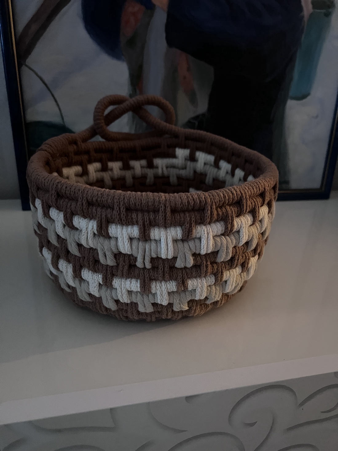 Coș  - accessorii și unelte - textile - bumbac - Artynos.ro