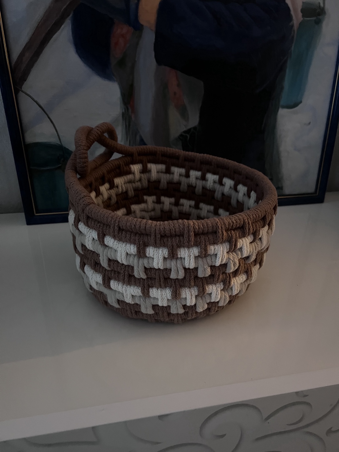 Coș  - accessorii și unelte - textile - bumbac - Artynos.ro