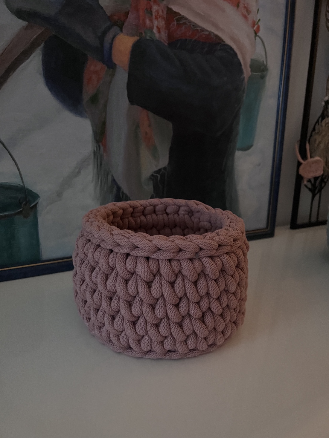 Coș  - accessorii și unelte - obiecte de decorare - textil de decorare - Artynos.ro