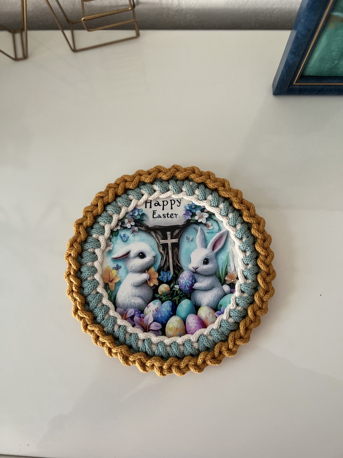 Element decorativ  - decor de sărbători - decorațiuni de paște - alte creații de paște - Artynos.ro