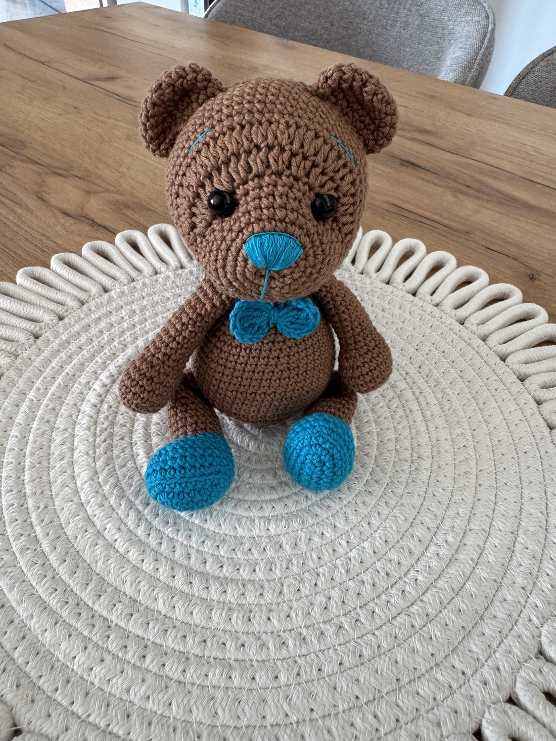 Chocolate bear  - jucării și echipamente pentru copii - jucării bebeluși - cub pentru copii - Artynos.ro