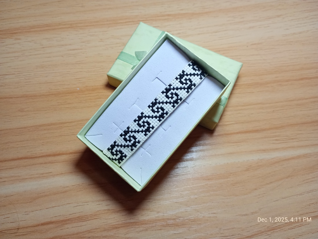 Bratara cusuta manual - bijuterii - brățări - brățări împletite - Artynos.ro