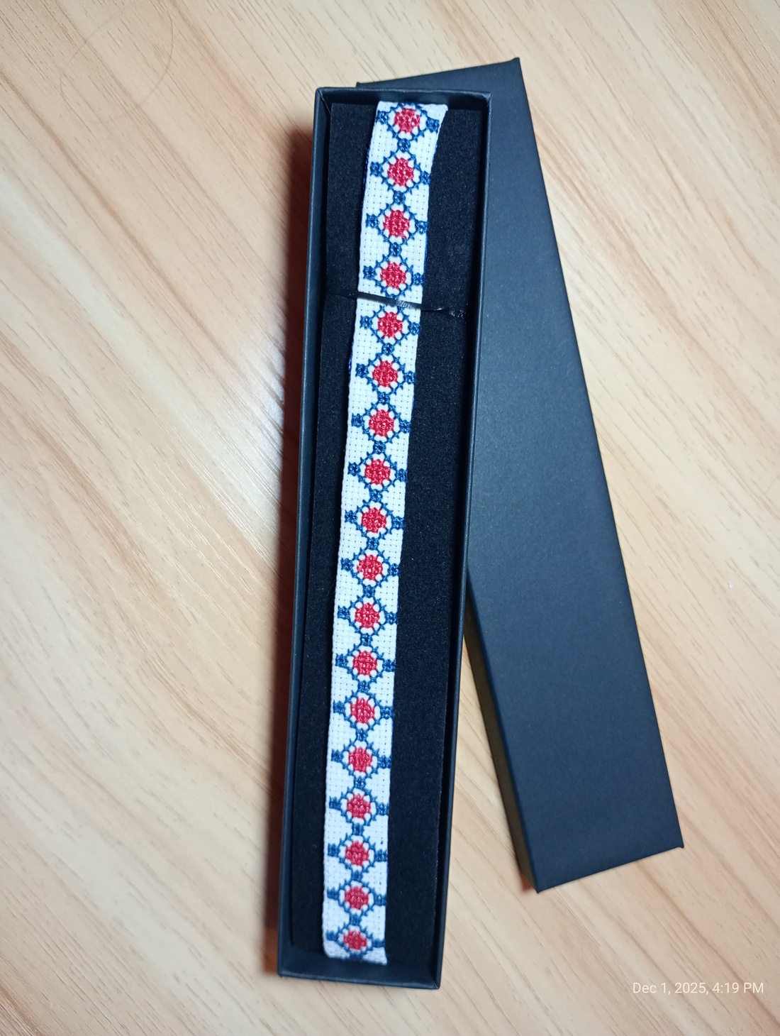 Colier / panglica pentru gat  - bijuterii - coliere - coliere brodate - Artynos.ro