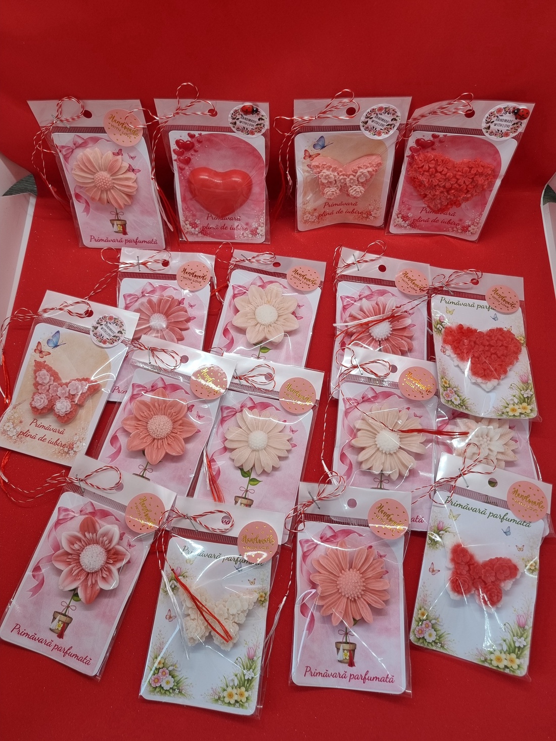 Mărțișoare din săpun � handmade, parfumate - bijuterii - mărțișor - Artynos.ro