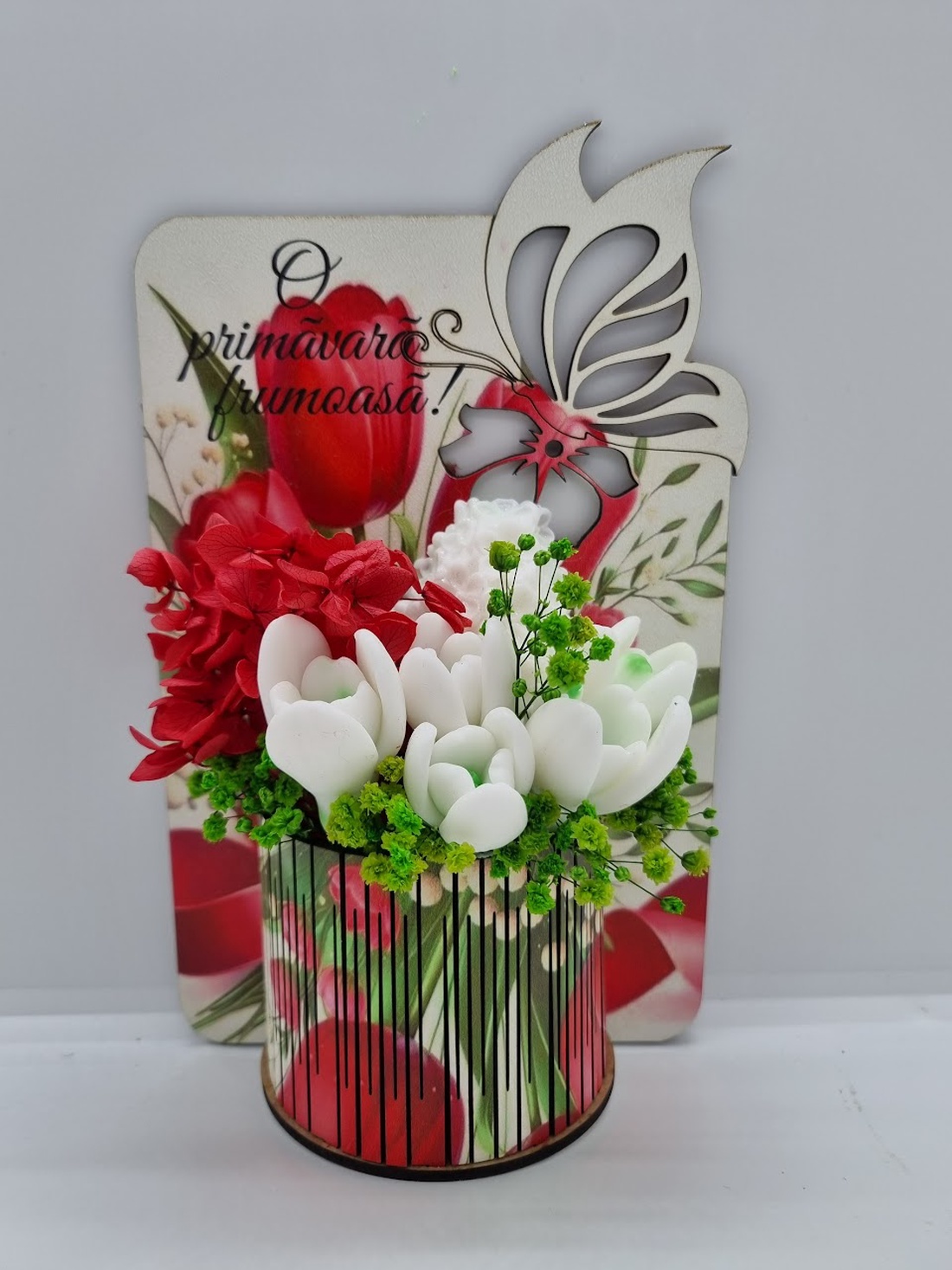 Aranjament cu ghiocei - bijuterii - mărțișor - Artynos.ro