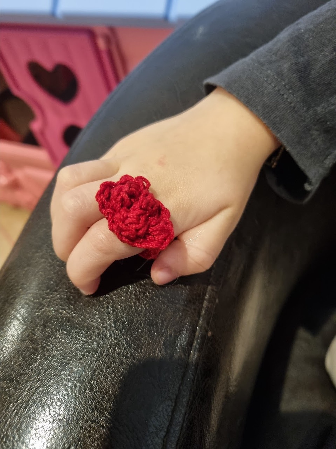 Inele croșetate pentru fetițe - bijuterii - mărțișor - Artynos.ro