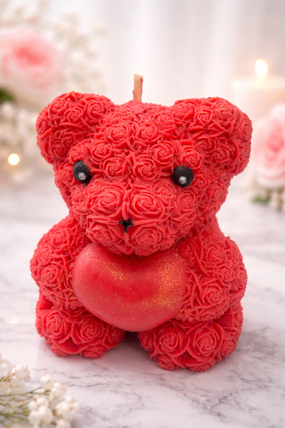 Lumanare decorativa handmade ursulet - casă & stil de viață - lumânări, parfumuri, arome - lumânări artizanale - Artynos.ro