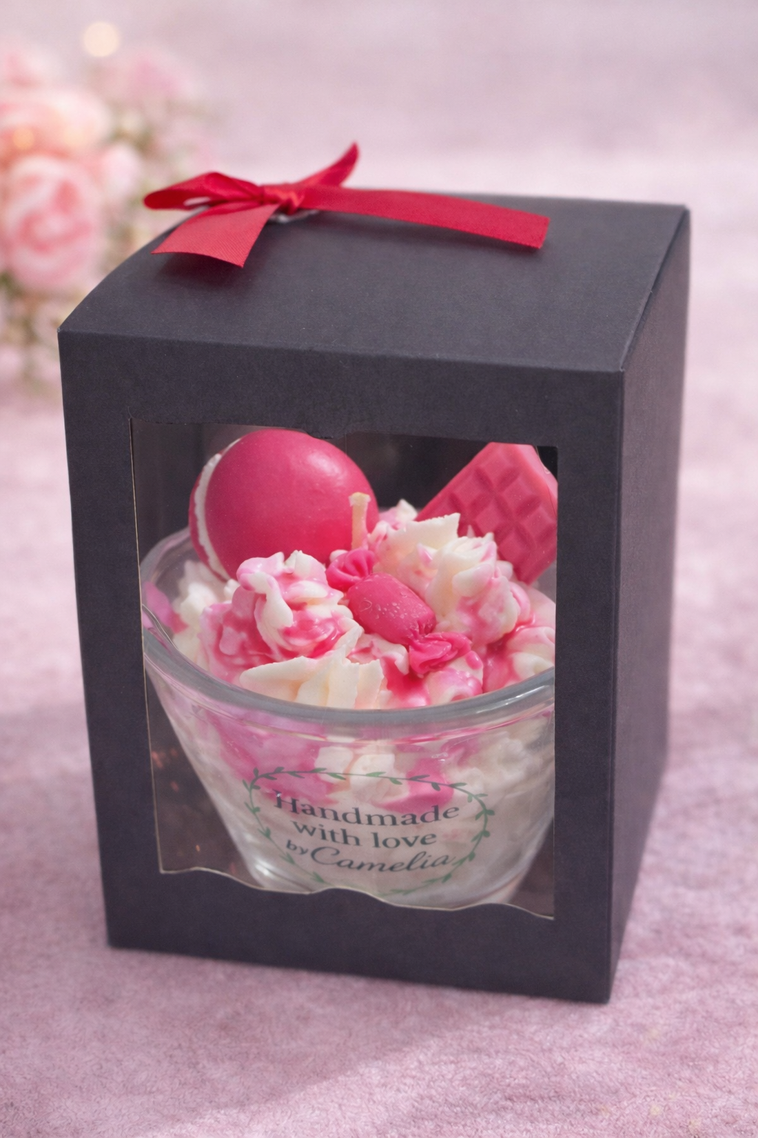 Lumnare parfumata artizanala colectia Dessert Fantasy - casă & stil de viață - lumânări, parfumuri, arome - lumânări artizanale - Artynos.ro