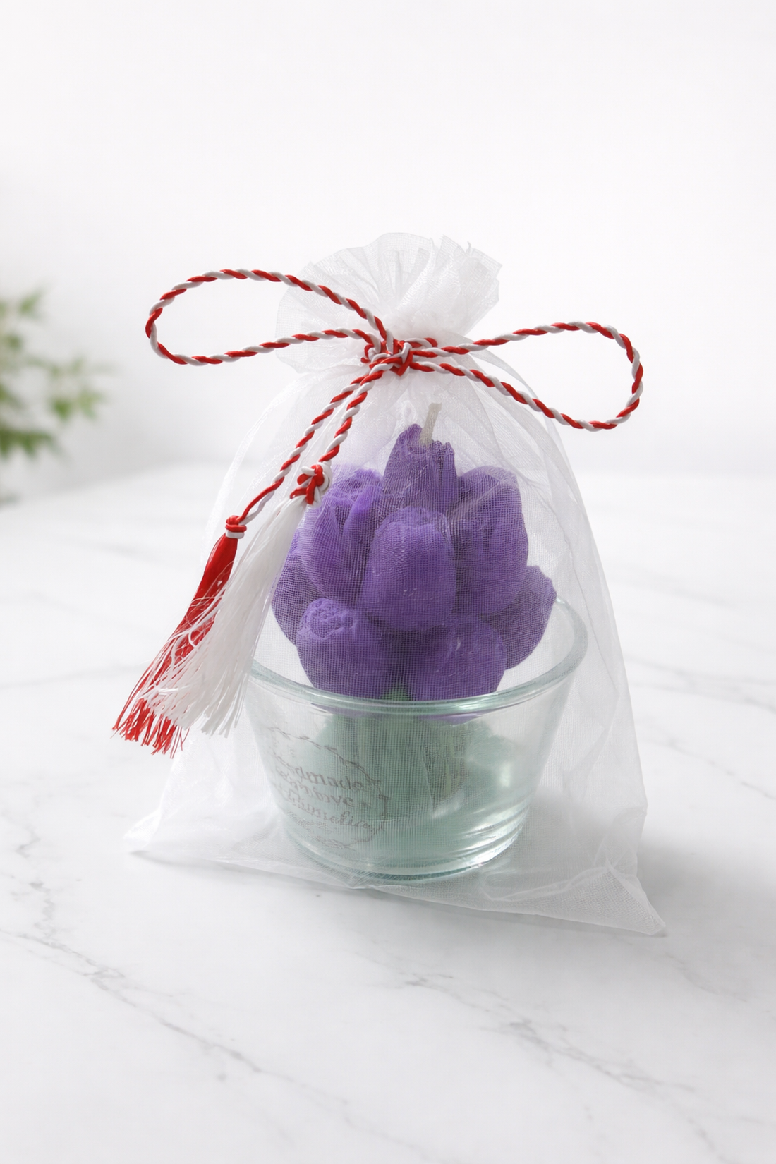 Lumanare delicata tip lalea handmade - casă & stil de viață - lumânări, parfumuri, arome - lumânări artizanale - Artynos.ro