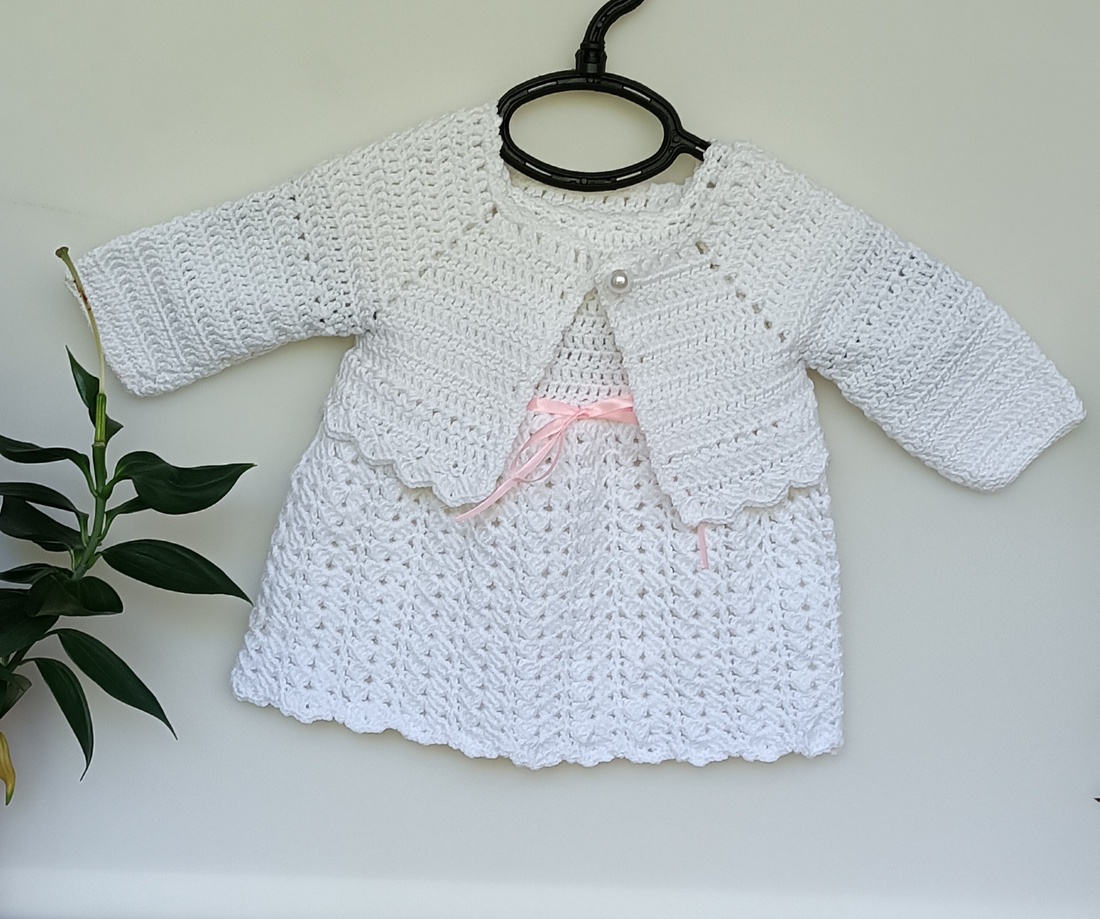 Rochiță Lili +Bolero - îmbrăcăminte și modă - haine bebeluși, haine copii - rochii botez - Artynos.ro Rochiță Lili +Bolero - îmbrăcăminte și modă - haine bebeluși, haine copii - rochii botez - Artynos.ro