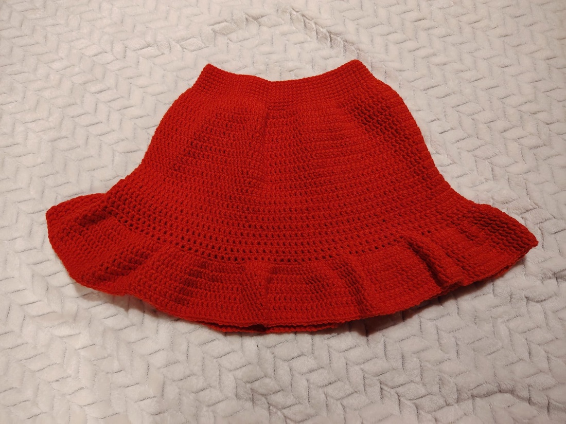 Fusta crosetata copii - îmbrăcăminte și modă - haine bebeluși și copii - rochii fetițe - Artynos.ro