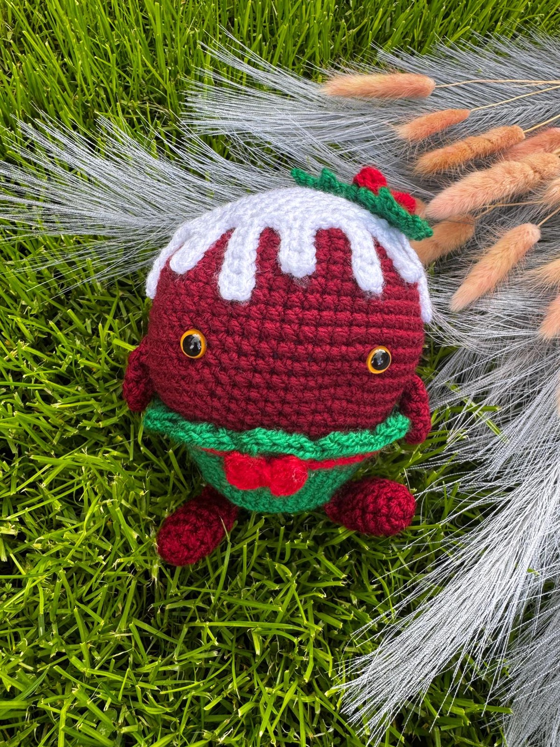 Jucarie crosetata prajitura - jucării și echipamente pentru copii - plușuri - figurine de pluș - Artynos.ro
