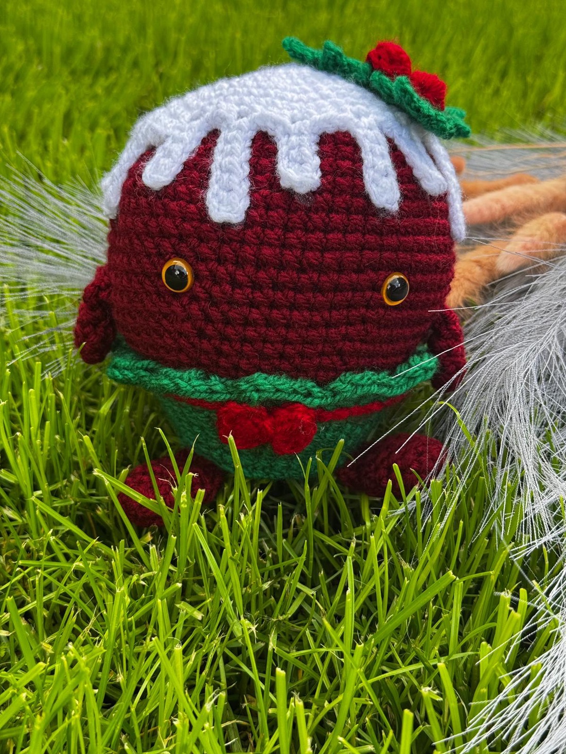 Jucarie crosetata prajitura - jucării și echipamente pentru copii - plușuri - figurine de pluș - Artynos.ro