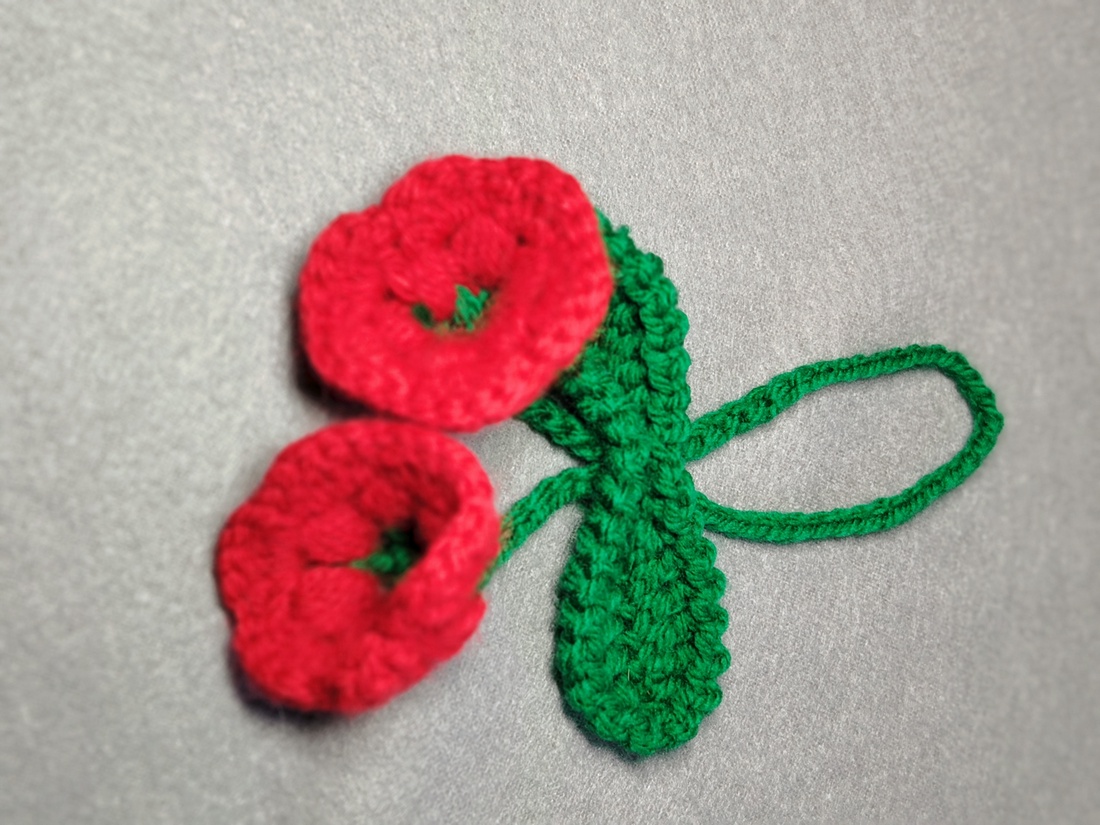 Breloc crosetat - genți și portofele - accesorii genți - breloc - Artynos.ro