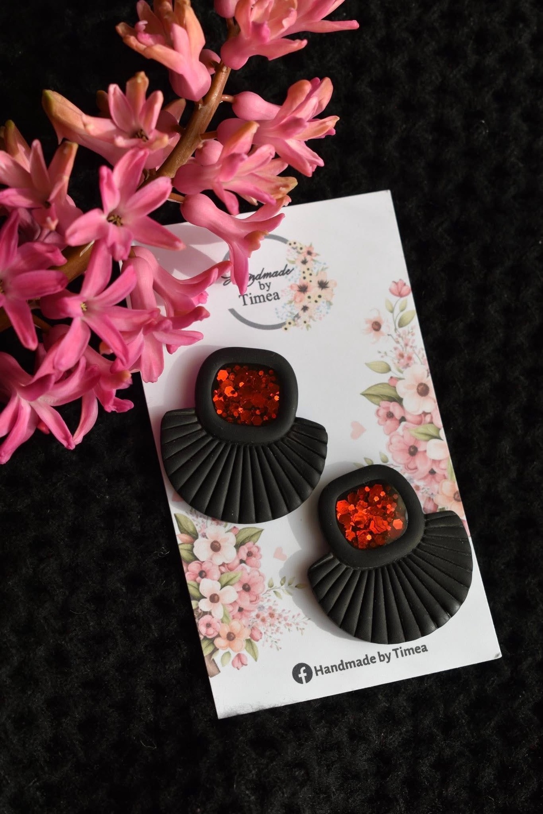 Cercei Althea - bijuterii - cercei - cercei din rășină - Artynos.ro