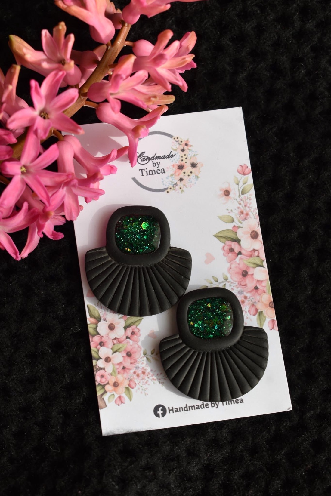 Cercei Althea - bijuterii - cercei - cercei din rășină - Artynos.ro