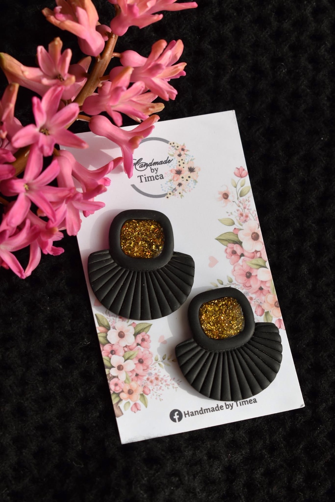 Cercei Althea - bijuterii - cercei - cercei din rășină - Artynos.ro