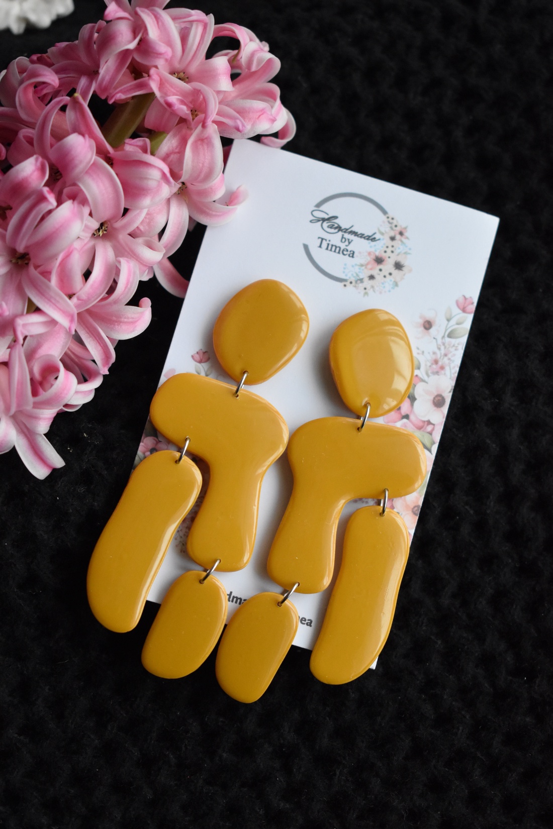 Cercei Abby - bijuterii - cercei - cercei cu figurine - Artynos.ro