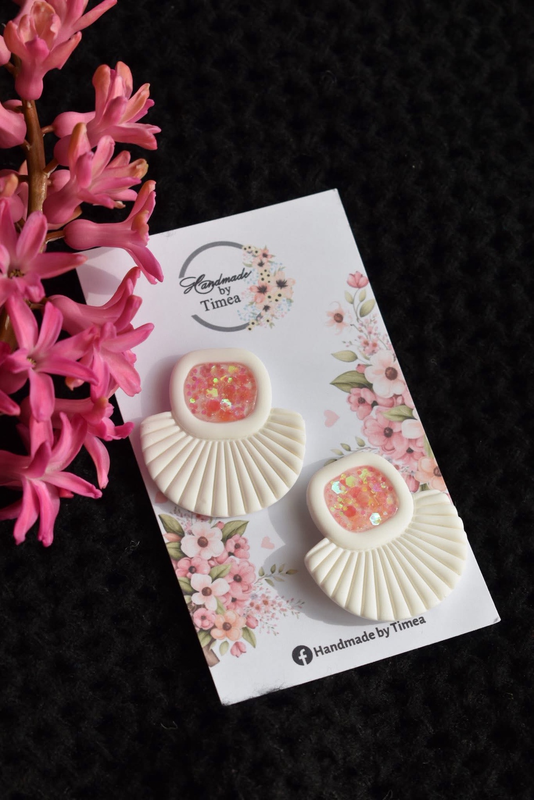 Cercei Althea - bijuterii - cercei - cercei din rășină - Artynos.ro