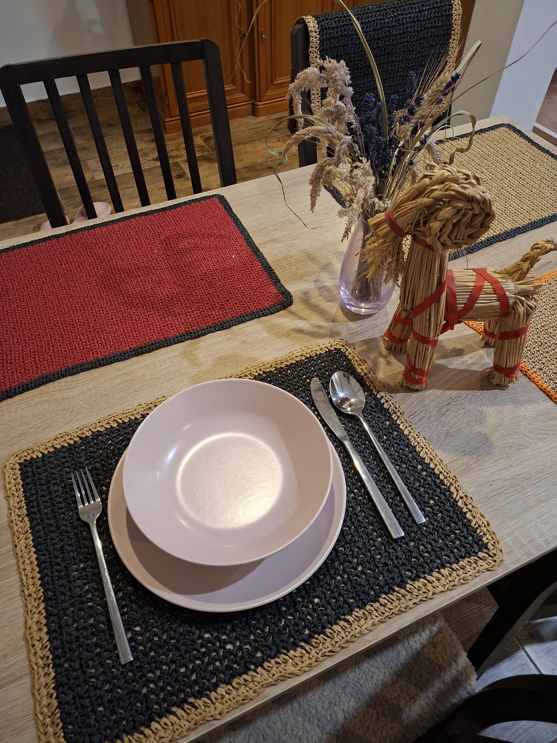 Set 6 Suporturi de Masă croșetate Manual, stil Rustic - casă & stil de viață - decorațiuni de casă - decorațiuni de masă și rafturi - fețe de masă croșetate - Artynos.ro