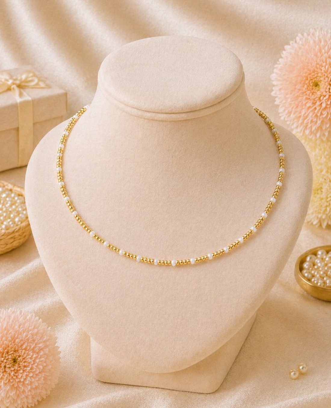 Chocker negru/auriu - bijuterii - coliere - chockere - Artynos.ro