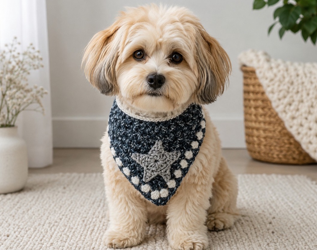 Bandane crosetate - casă & stil de viață - accesorii pentru animale  - echipamente pentru câini - haine pentru câini - Artynos.ro