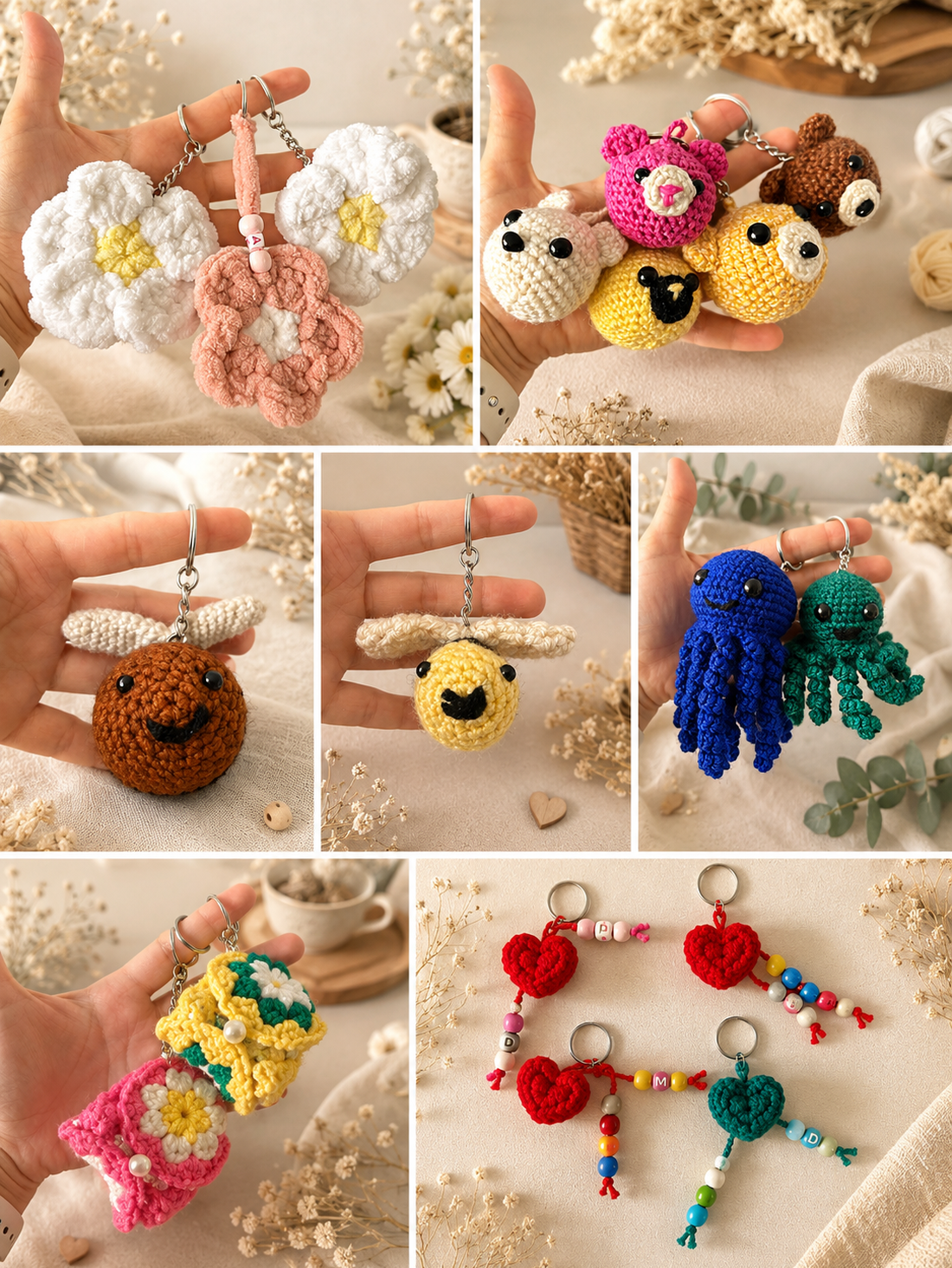 Brelocuri modele diverse - genți și portofele - accesorii genți - breloc - Artynos.ro