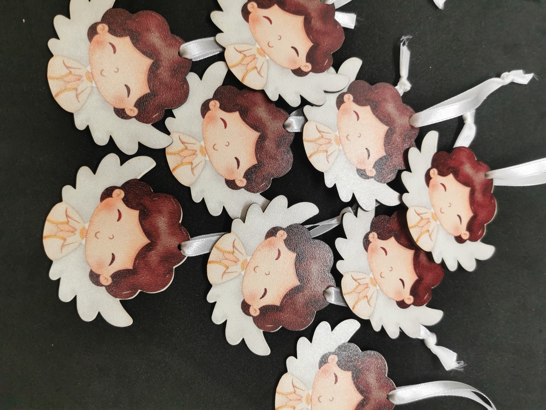 Ornament Crăciun îngeraș - crăciun - decorațiuni de crăciun de casă - figurine pentru pomul de crăciun - Artynos.ro