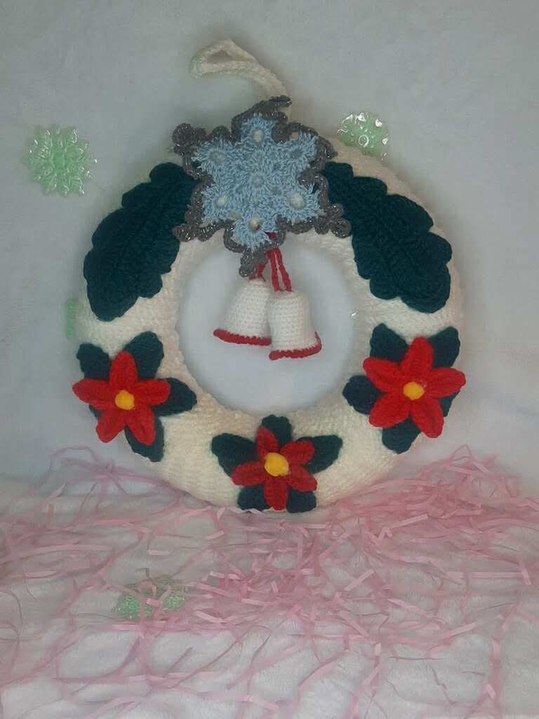 Coroniță de ușă  - crăciun - accesorii cadou de crăciun - felicitări de crăciun - Artynos.ro