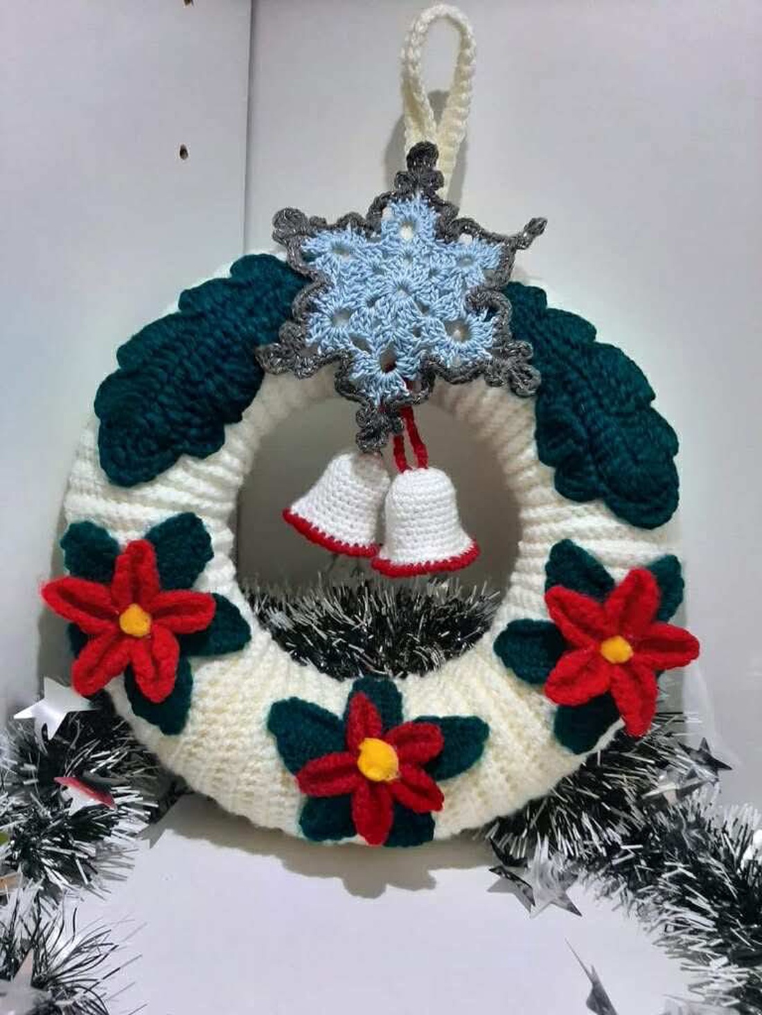 Coroniță de ușă  - crăciun - accesorii cadou de crăciun - felicitări de crăciun - Artynos.ro